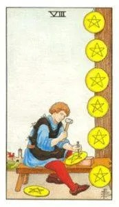 Knight of Pentacles Tarot Card